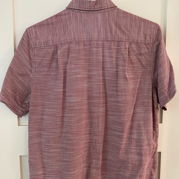 Public Opinion | Red | S/S Button Down | L - Picture 2 of 5